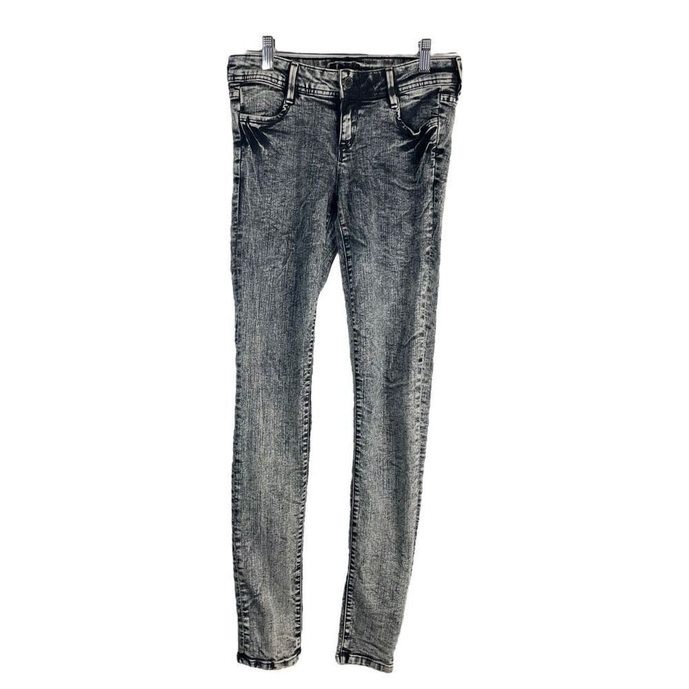 Bebe The Quinn Skinny Leggings Licorice Wash Women's Size 27